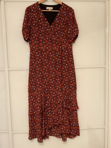 Nanette lepore wrap - wrap, ruffle