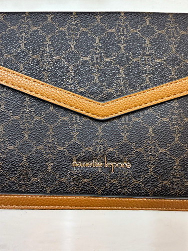Nanette lepore brown logo - brown,
