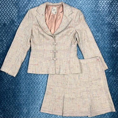Vtg nanette lepore y2k tweed - vtg,