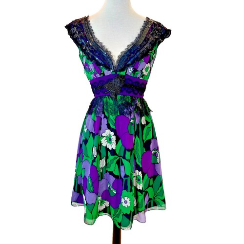 Nanette lepore floral silk - floral,